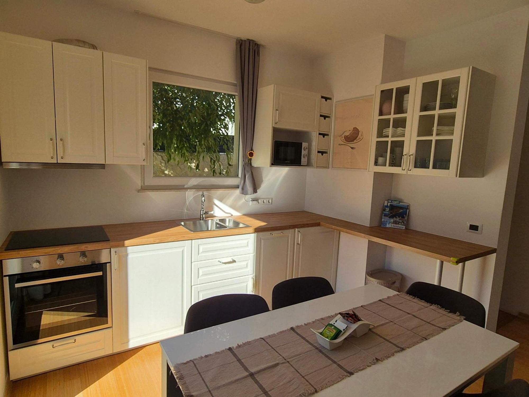 Luxury Two-Floor Apartment In Petrcane With Garden And Pool מראה חיצוני תמונה